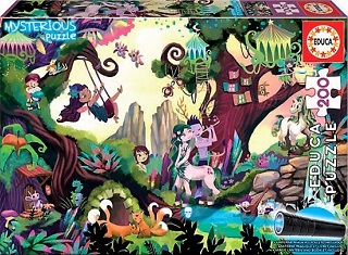Bosque Mágico Mysterious Puzzle 200Pz