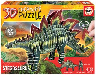 Rompecabezas 3D Stegosaurus