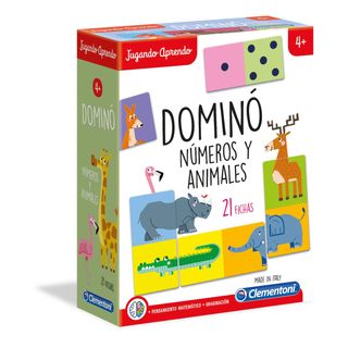 Domino De Los Nmeros Y Los Animales