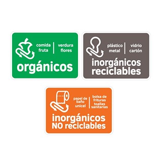 Basura Cero CDMX letreros