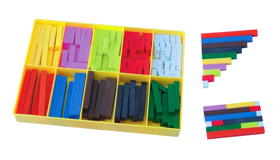 Regletas de Cuisenaire