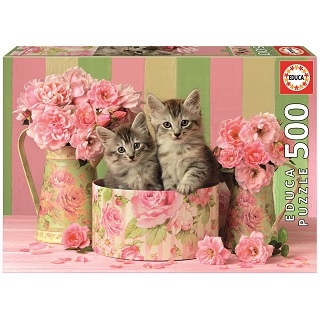 Gatitos Con Rosas