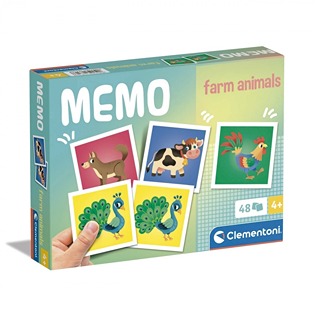 Memo Pocket Animales De La Granja