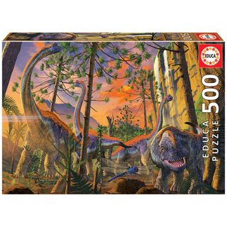 Dinosaurios Curiosos 500Pz