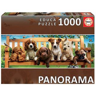 Perritos En El Banco 1000Pz Panorama