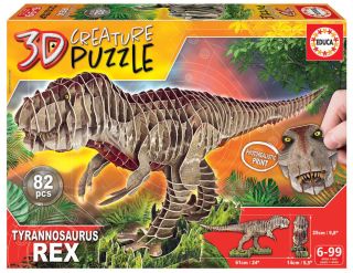 Rompecabezas 3D T-Rex