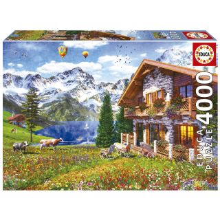 Chalet En Los Alpes 4000Pz