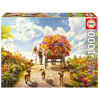 Carro De Flores 1000Pz
