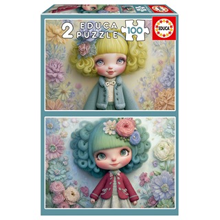 Chicas Florales 2x100Pz