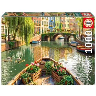 Paseo En Barco Por Amsterdam 1000Pz