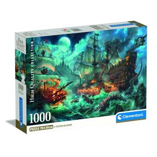 Batalla Pirata Compact 1000Pz