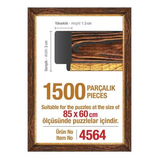 Marco Caf 85x60cm para 1500Pz