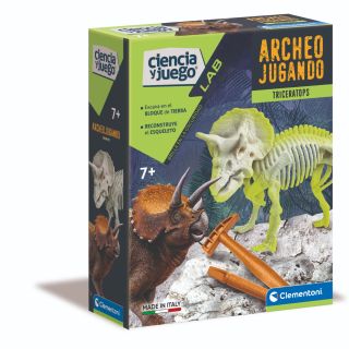 Arqueojugando Triceratops Fosforescente