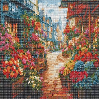 Arte Diamante Mercado De Flores
