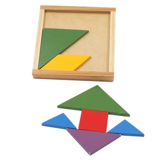 Tangram Estuche Madera