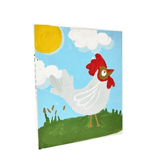 Arte Por Numero Kids Gallo