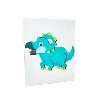 Arte Por Numero Kids Triceratops